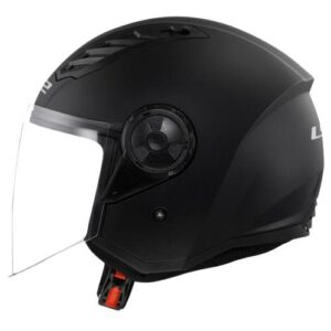 Kask ls2 of616 airflow ii solid matt black-06 s