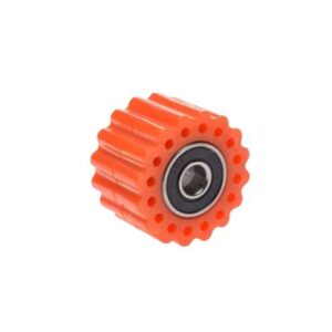 Rolka prowadząca łańcucha napędowego 38 mm czarna