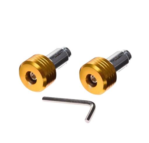 Końcówka kierownicy złota