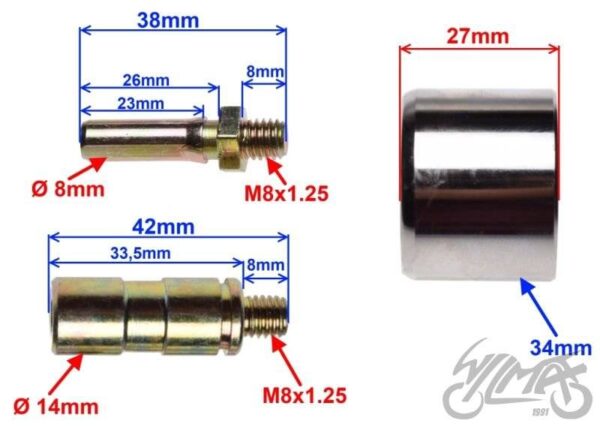 Zestaw naprawczy zacisku longjia sharpy zipp junak - obrazek 2
