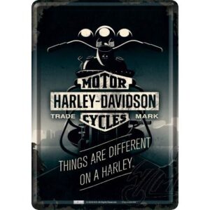 Pocztówka 14x10cm harley davidson th 10319