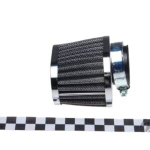 Filtr powietrza 38 mm owal wysoki chrom