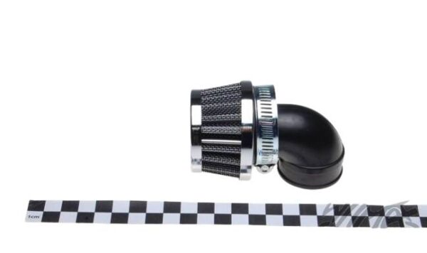 Filtr powietrza 30 mm mały niski stożkowy 90'