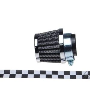 Filtr powietrza 30 mm stożkowy chrom