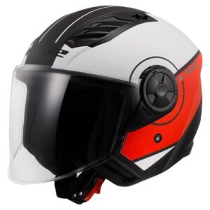 Kask ls2 of616 airflow ii cover m. Wh. Red-06 l