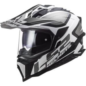 Kask ls2 mx701 explorer alter m. Black white-06 l