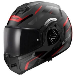 Kask ls2 ff906 advant kuka matt black red-06 xl