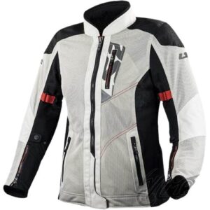 Kurtka ls2 alba lady light grey black xs