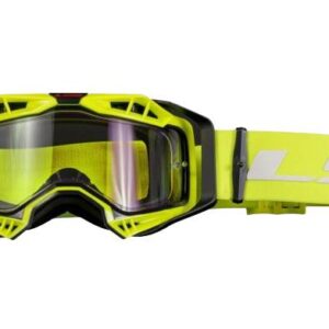 Gogle ls2 aura enduro żółte pinlock extra