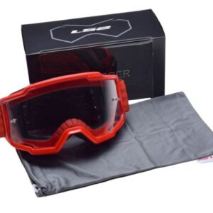 Gogle ls2 charger czerwone clear visor