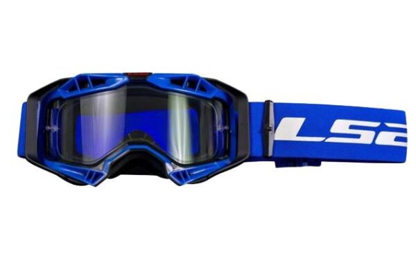 Gogle ls2 aura enduro niebieskie pinlock extra