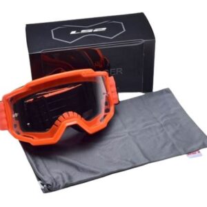 Gogle ls2 charger pomarańczowe clear visor