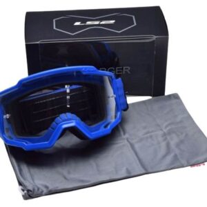 Gogle ls2 charger niebieskie clear visor