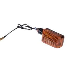 Kierunkowskaz mini carbon pomarańczowy krótki