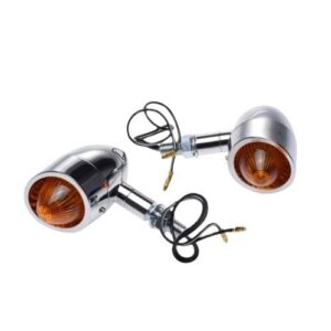 Lampa do harley wspornik wysunięty klosz