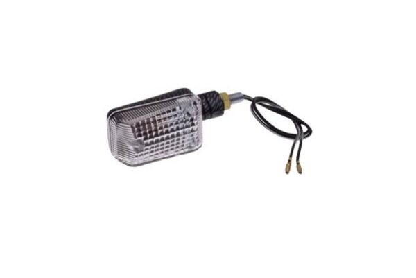 Kierunkowskaz mini carbon jasny krótki