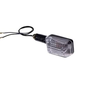 Kierunkowskaz mini carbon jasny długi