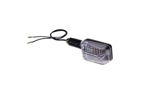 Kierunkowskaz mini carbon jasny długi