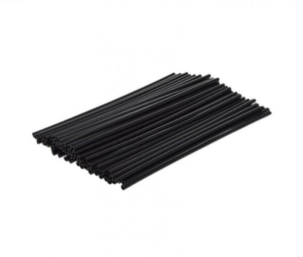 Osłona szprych czarna 72szt dł 240mm