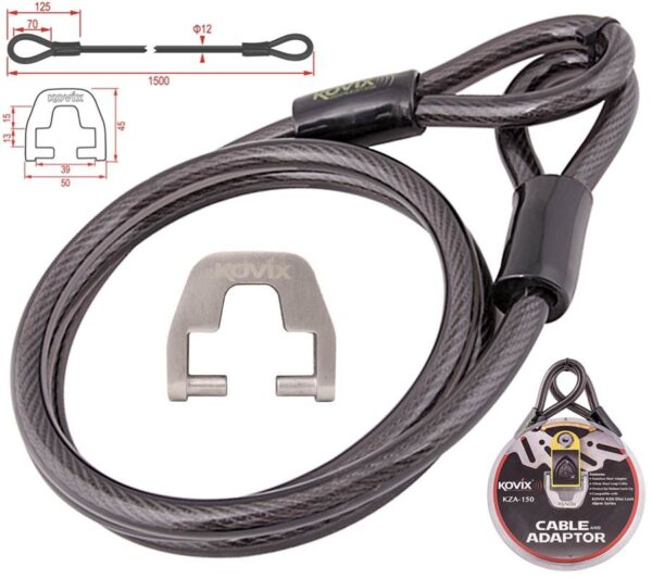 Linka stalowa kza-150 z adapterem