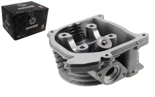 Głowica skuter 4t 50cc 139qmb bez zaworu recyrkulacji długie zawory - obrazek 2