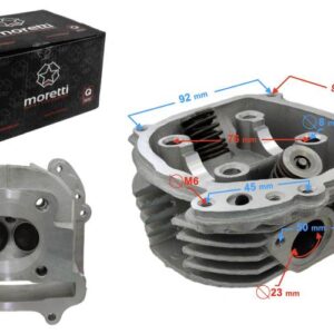 Głowica skuter 4t 150cc 152qmj