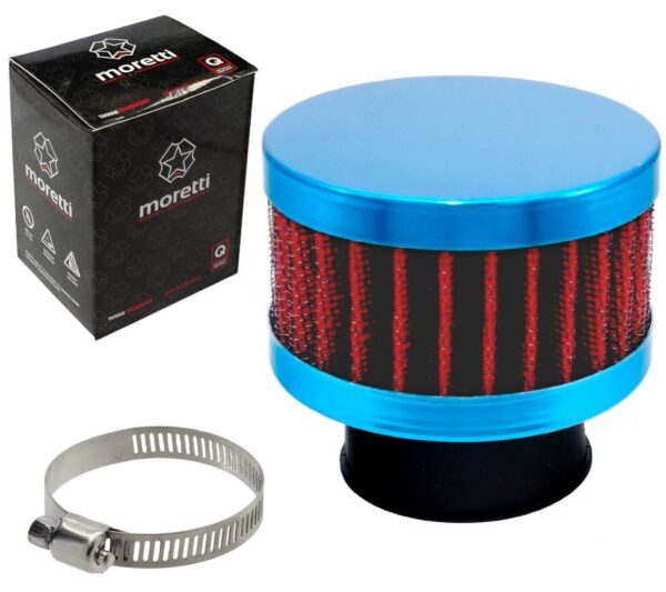 Filtr powietrza stożkowy niebieskiśrednica 31 mm - obrazek 2