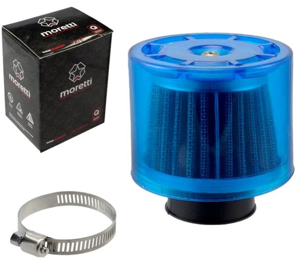 Filtr powietrza stożkowy niebieskiśrednica 42 mm - obrazek 2