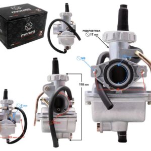Gaźnik street pz2080cc 4tp.17 mmssanie na dźwignię