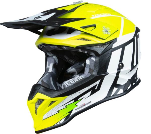 Kask just1 j39 poseidon black fluo yellow white matt s