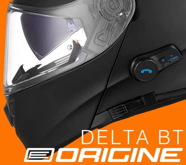 Kask origine delta + bt solid black matt xl - obrazek 9