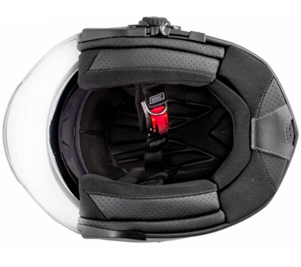 Kask origine palio 2.0 + bt solid black matt l - obrazek 3