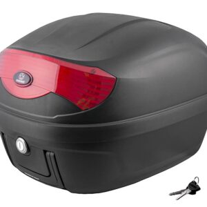 Kufer bagażnik mr-80828 lczarnyczerwony odblask