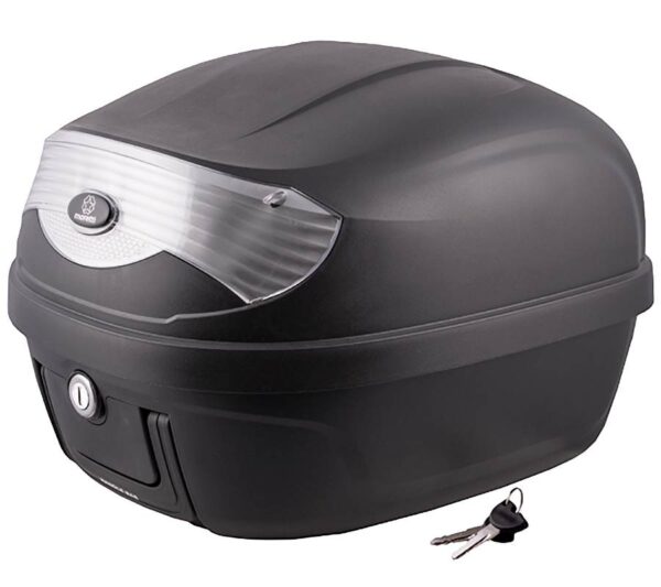 Kufer bagażnik mr-80828 lczarnybiały odblask