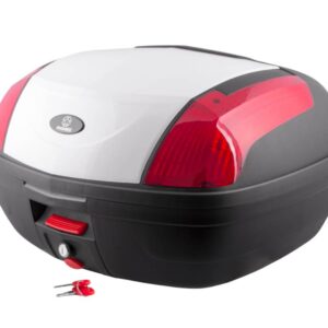 Kufer bagażnik mr-88946 l.białyczerwony odblask