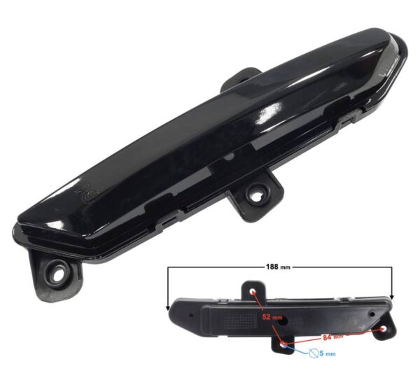 Lampa dekoracyjna baku lewa street-r 125