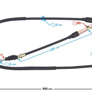 Linka sprzęgła ranger classic e4 / e5