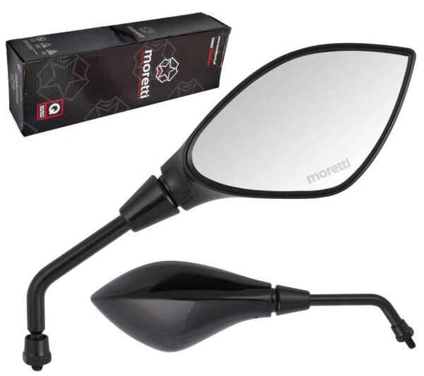 Lusterka r+r średnica gwintu 10mm mrt 1106 czarne z homologacją - obrazek 2