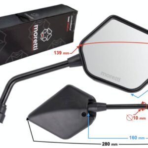 Lusterka r+r średnica gwintu 10mm tzr50n z homologacją