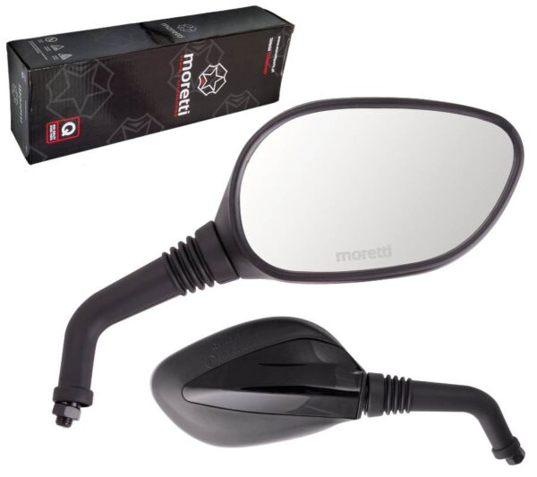 Lusterka r+r średnica gwintu 10mm skuter b-max z homologacją - obrazek 2