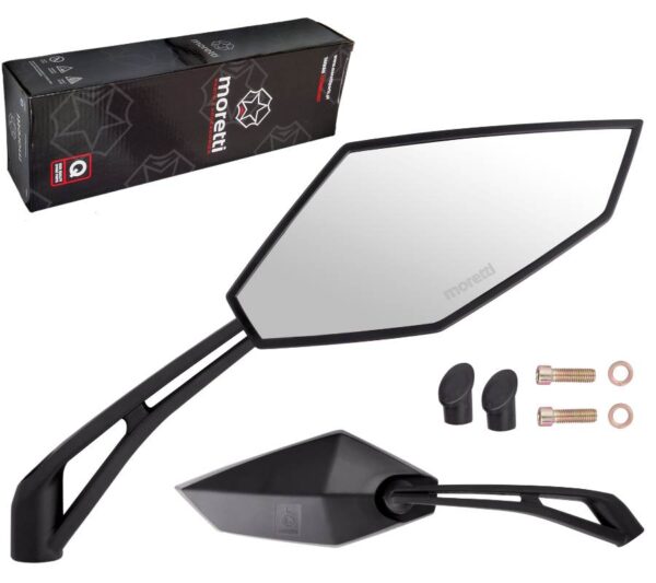 Lusterka l+r średnica gwintu 8mm skuter energy z homologacją - obrazek 2