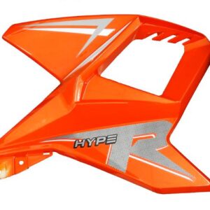 Obudowa baku prawa pomarańczowa hyper 125