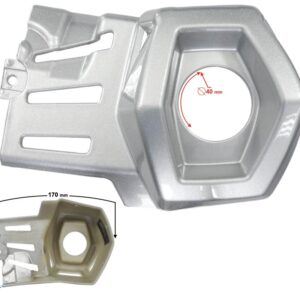 Osłona wylotu tłumika lewa hyper 125