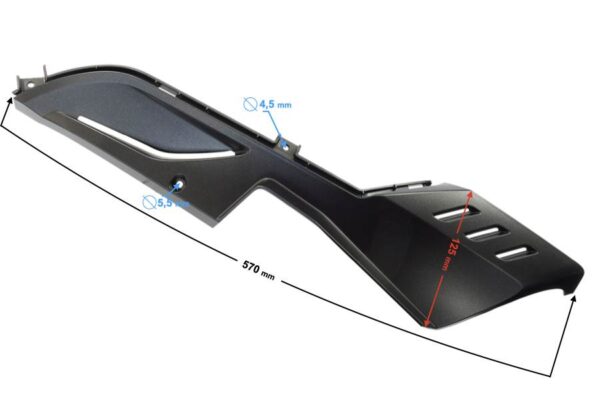 Obudowa progowa lewa cz.tylna active 50cc euro 5