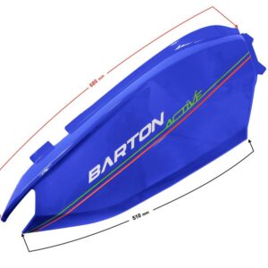 Obudowa tylna prawa cz tylna niebieska active 50cc euro 5