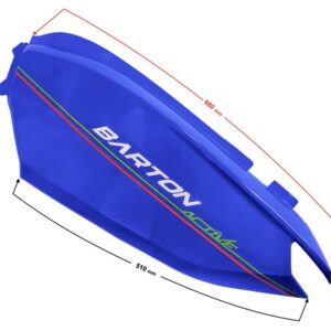 Obudowa tylna lewa cz tylna niebieska active 50cc euro 5