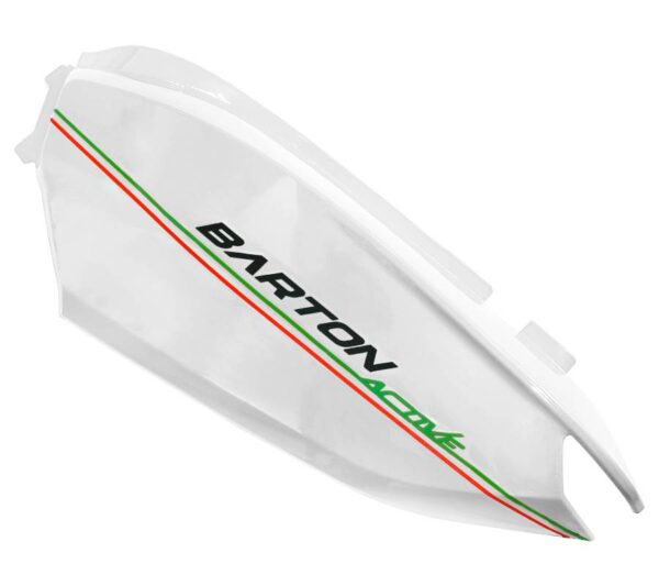 Obudowa tylna lewa cz tylna biała active 50cc euro 5 - obrazek 2