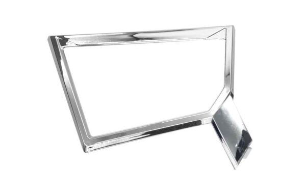 Dekor obudowy nóg 1/4 skuter e-max ramka chrom prawa - obrazek 2