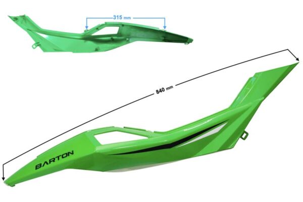 Obudowa tylna prawa siedzenia zielona blade r