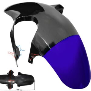 Obudowa błotnik przód czarno-niebieski gt 125